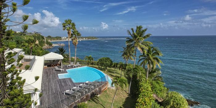 1.Location villa piscine Sainte Anne Guadeloupe_Vue Mer